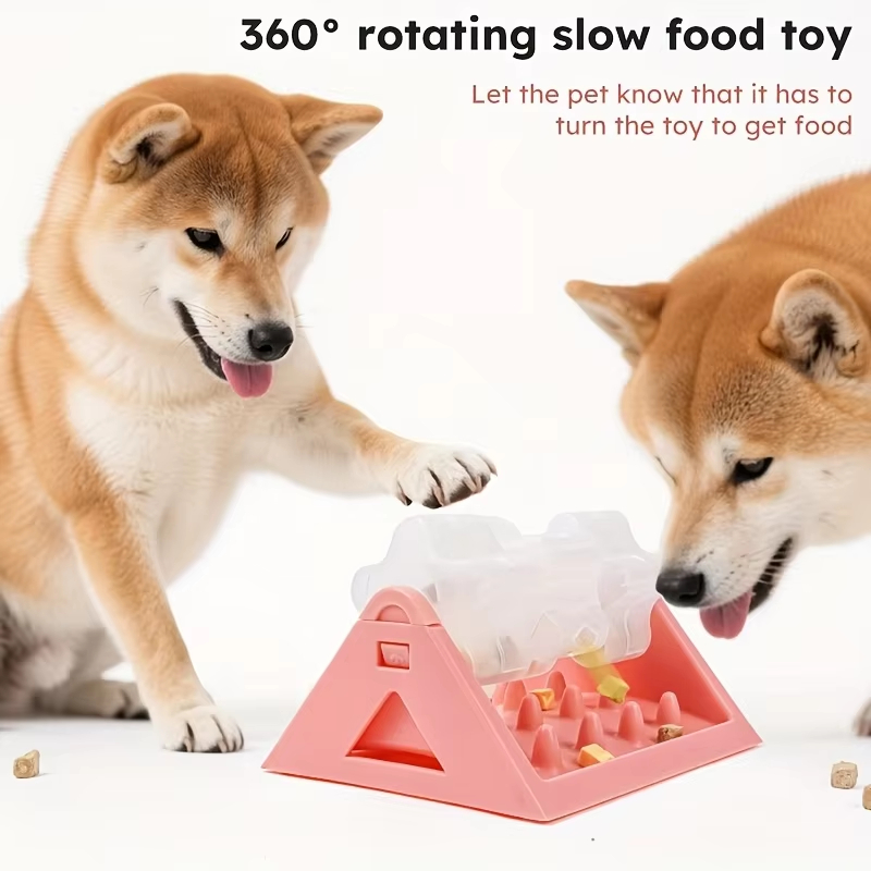 Dog Treat Puzzle Toy - Interactieve hondenspeeltjes dispenser puzzel slow feeder