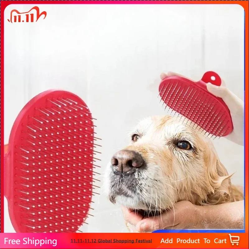 Pet Supplies Grooming - Hete Aanbieding Hond Kat Badborstel Kam
