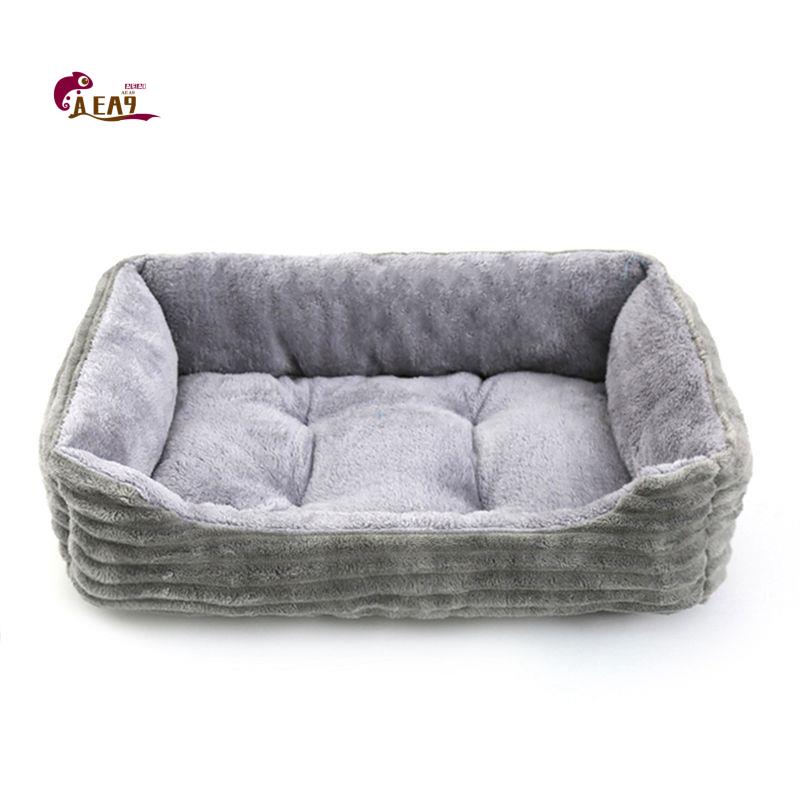 Pet X Supplies & Tack Howell Photos - AEA9-Grijze hondenmand Pet Square Pluche hondenkennelmat