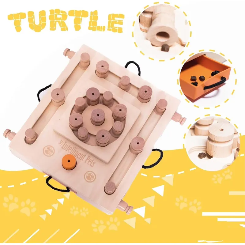 Interactief houten puzzelspeel - Dog Treat Puzzle Toy recensie en prijs