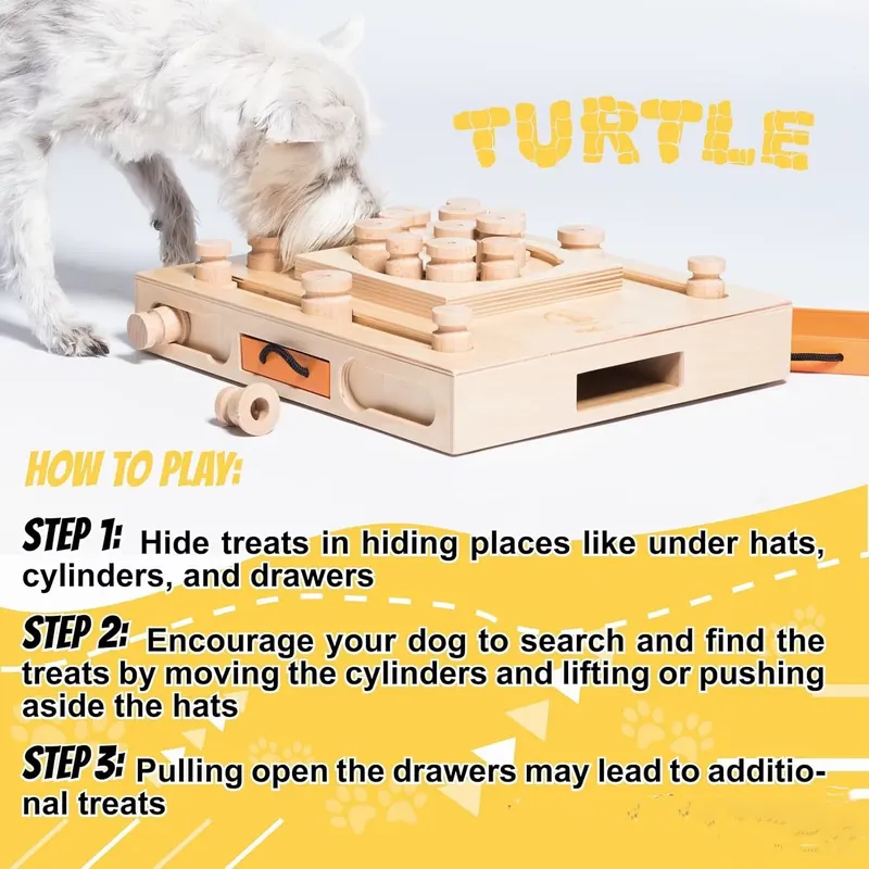 Interactief houten puzzelspeel - Dog Treat Puzzle Toy recensie en prijs