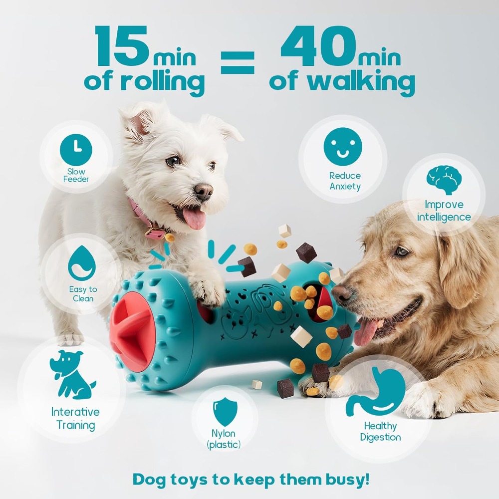 Interactief hondenspeelgoed, v - Dog Treat Puzzle Toy recensie en prijs