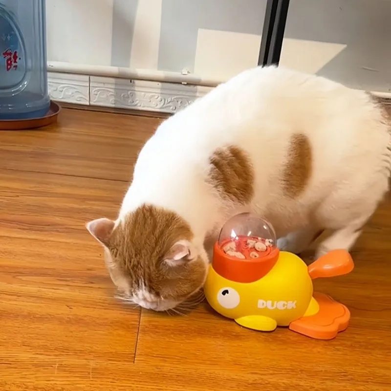 Gele eendvormige interactieve  - Dog Treat Puzzle Toy recensie en prijs
