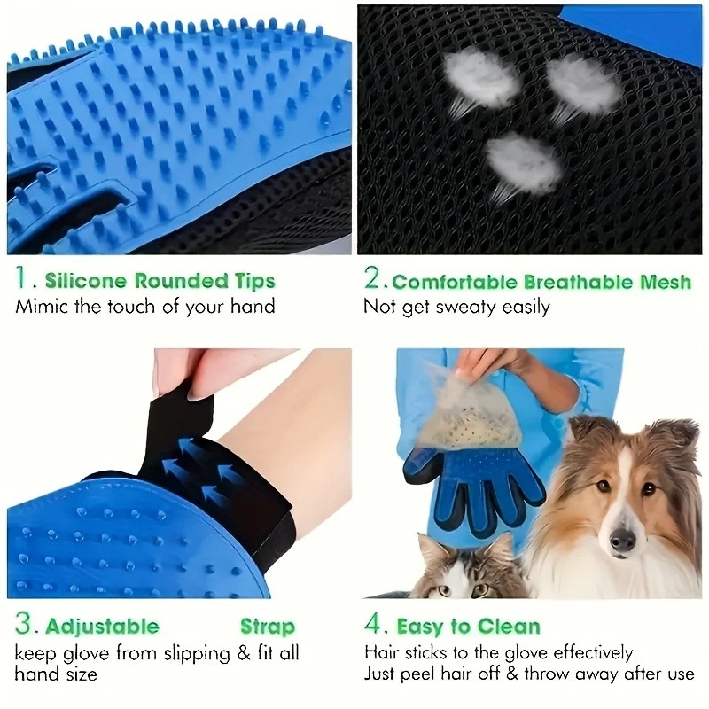 Handschoen voor dierenhaar Kam - Pet Supplies Grooming recensie en prijs